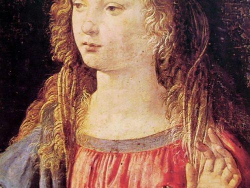 Leonardo da Vinci – Annunciazione