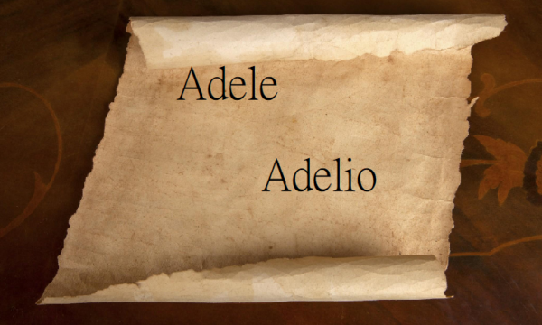 Adele, Adelio