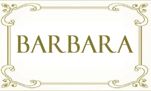 Barbara. Origine del nome